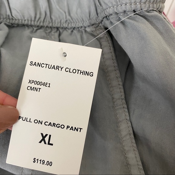 NEW Anthropologie Sanctuary Drawstring Cargo Pants - Picture 4 of 8